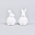 EASTER HAAS STEEN BOL WIT ASS P/1 6X6X10CM