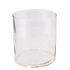 GLASS CILINDER SILO 15X20CM
