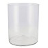 GLASS CILINDER SILO 20X25CM