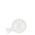 GLASS VASE TRANSPARENT 6CM P/36 NM