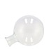 GLASS VASE TRANSPARENT 8CM P/13 NM