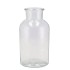 GLASS MILK BOTTLE G 10X20CM P/1