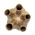 AGLIO GOLD VASE 20X25CM