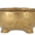 ST TROPEZ GOUD SCHAAL 22X10CM