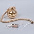 18171 led touw messing gold 10x10x60cm