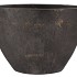 BALI BLACK COAL BOWL OVL 39X19X27CM