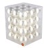 GLASS BALL MATT SILVER 57MM P/36 NM