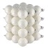 GLASS BALL SHINY WHITE 57MM P/36