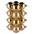 GLASS BALL COMBI GOLD 80MM P/16