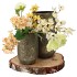 DUBAI OLIVE GOLD VAAS 17X25CM NM