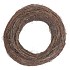 WREATH ELM BRANCHES GREY 60X13CM