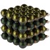 GLASS BALL PINE GREEN 40MM P/64