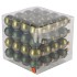 GLASS BALL PINE GREEN 40MM P/64