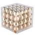 GLASS BALL AUTUMN BLONDE 40MM P/64