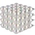 GLASS BALL CLEAR PEARL 40MM P/64