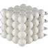 GLASS BALL SHINY WHITE 40MM P/64