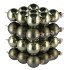 GLASS BALL GRANITE GREEN 57MM P/36