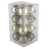 GLASS BALL GRANITE GREEN 80MM P/16