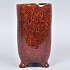 ST TROPEZ ROOD VAAS 13X25CM