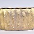 AMARILLO GOUD POT OVAAL 28X17X14CM