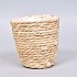 ZEEGRAS STRAW NATUREL POTMAND 16X16CM