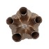 AGLIO BRONZE VASE 17X20CM