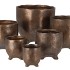 ST TROPEZ BRONZE POT 12X12CM