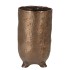 ST TROPEZ BRONZE VASE 12X21CM