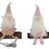 FLUFFY SANTA LAAG 12X5X17CM ASS P/1