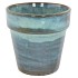 EBBI MOSS GREEN POT GLAZE 25X25CM