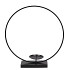 METAL CIRCLE STAND CANDLE H. 30X33CM