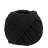 RIBBON MACRAME CORD 85 BLACK 50MX5MM NM
