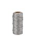 RIBBON FLASHY CORD 01 SILVER 25MX1,5MM NM