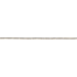 RIBBON CIRCLE CORD 51 GOLD 50MX3MM NM
