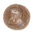 SEAGRASS STRAW BASKET POT BROWN 22X22CM