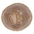 SEAGRASS STRAW BASKET POT BROWN 24X24CM