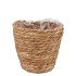 SEAGRASS STRAW BASKET POT BROWN 14X14CM