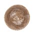 SEAGRASS STRAW BASKET POT BROWN 20X20CM