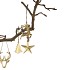 ALUMINA GOLD 10CM CHRISTMAS HANGERASS P/1 NM