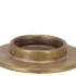 ST TROPEZ GOUD KANDELAAR STOMP 14X3CM
