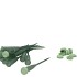 FLORISTRY TUBE + CAP 15CM P/100