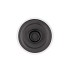 CANDLE JAR BLACK 8X13CM