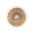 CANDLE JAR GOLD 11X11CM NM