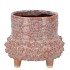 EIVISSA PINK POT 14X12CM