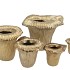 ARUM GOUD VAAS 14X14X11CM