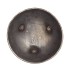 ST TROPEZ MAT SILVER BOWL 16X8CM