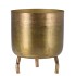 DOBRA POT OUD GOUD METAAL 14X16CM