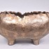 SAVAR BRONZE SCHAAL OVAAL 28X19X14CM