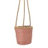 TRIPOLI HANG BASKET PINK 20X18CM NM