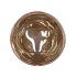 ST TROPEZ DARK PEARL POT 8X8CM